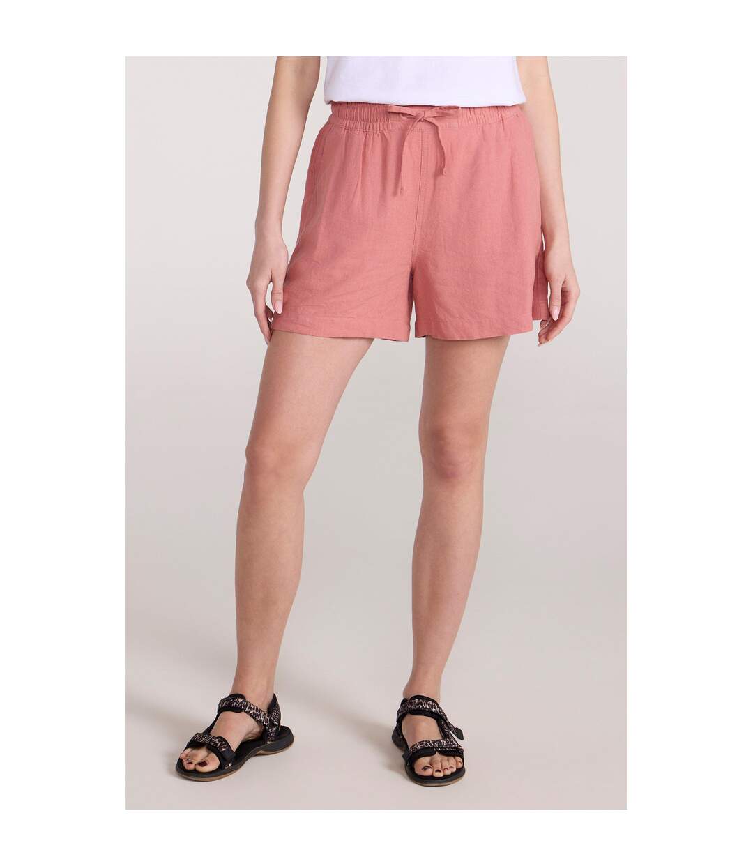 Short Femme Rose Clair Mountain Warehouse-1
