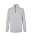 Mens Terrycloth Sweatshirt Light Grey Pastel Grey Boss-1