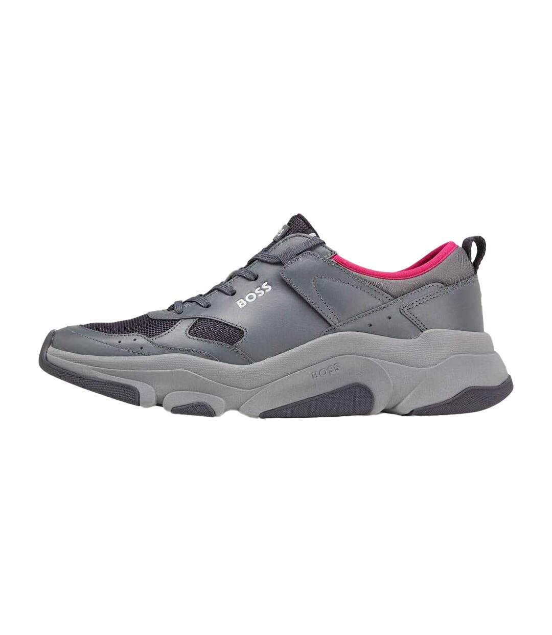 Baskets Asher Homme Gris Hugo Boss-2