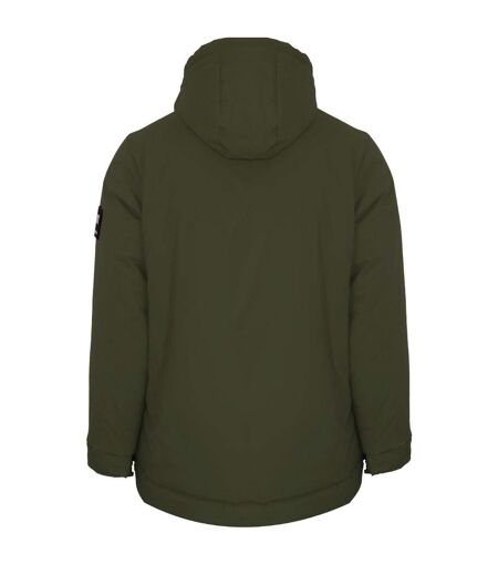 Doudoune Matelassée Motif/style Logo Homme Vert Plein Sport
