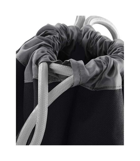 Athleisure Drawstring Bag One Size Black Bagbase