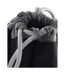 Athleisure Drawstring Bag One Size Black Bagbase-3