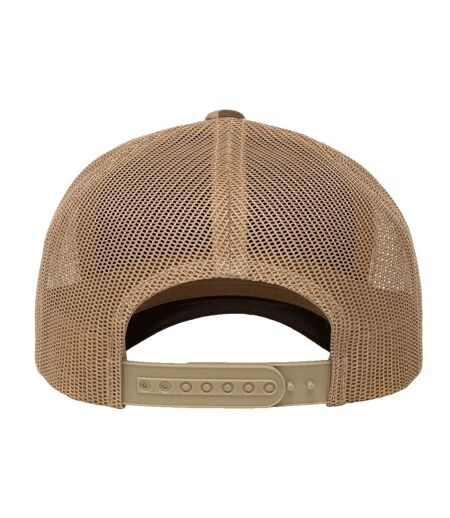 Casquette Trucker Yp Classics Brun Clair Flexfit