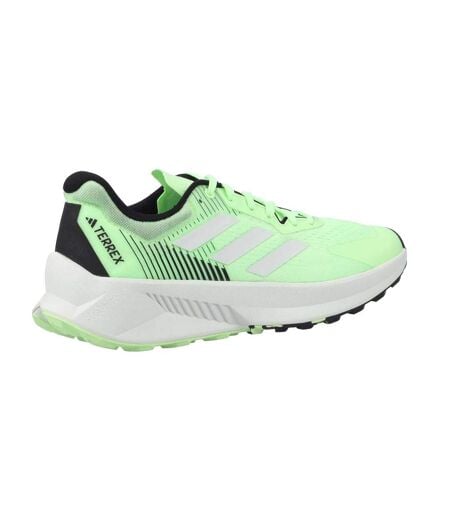 Chaussures De Course Terrex Soulstride Trail Flow Pour Hommes Vert Jade Cristal Noir Adidas