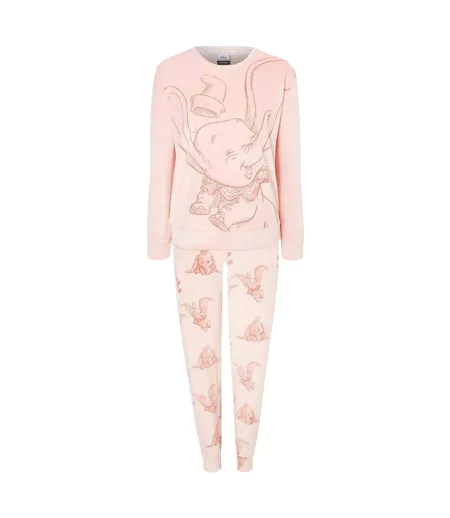 Ensemble De Pyjama Long Manches Longues Femme Pêche Dumbo