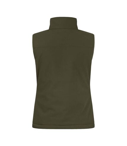 Clique Womens/Ladies Softshell Panels Vest (Fog Green) - UTUB125
