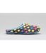 Sleepers Womens/Ladies Amy Spotted Knit Mule Slippers (Blue/Multi) - UTDF496