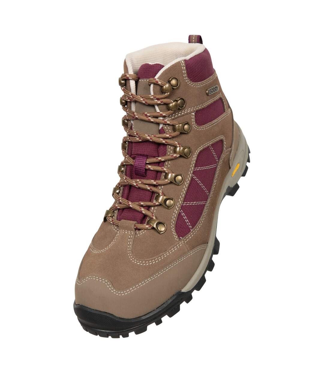 Bottines de randonnée storm femme marron Mountain Warehouse-1