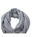 Foulard Infini Taille Unique Gris Chiné Myrtle Beach-2