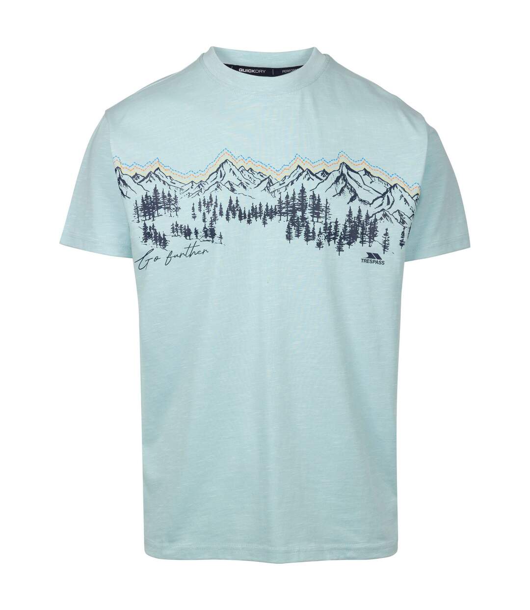 T-shirt kannuar homme turquoise Trespass-1