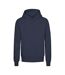 Sweat À Capuche Homme Bleu Marine Français X.O By Promodoro-1