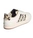 Womens/ladies Grand Court Platform Trainers White Leopard Adidas-2