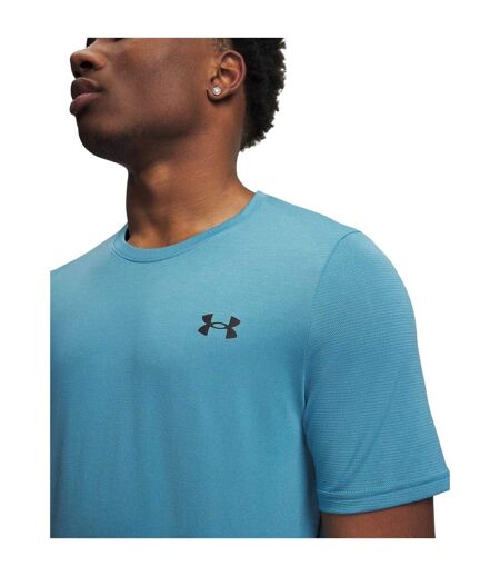 Mens Vanish T-shirt Blue Black Under Armour