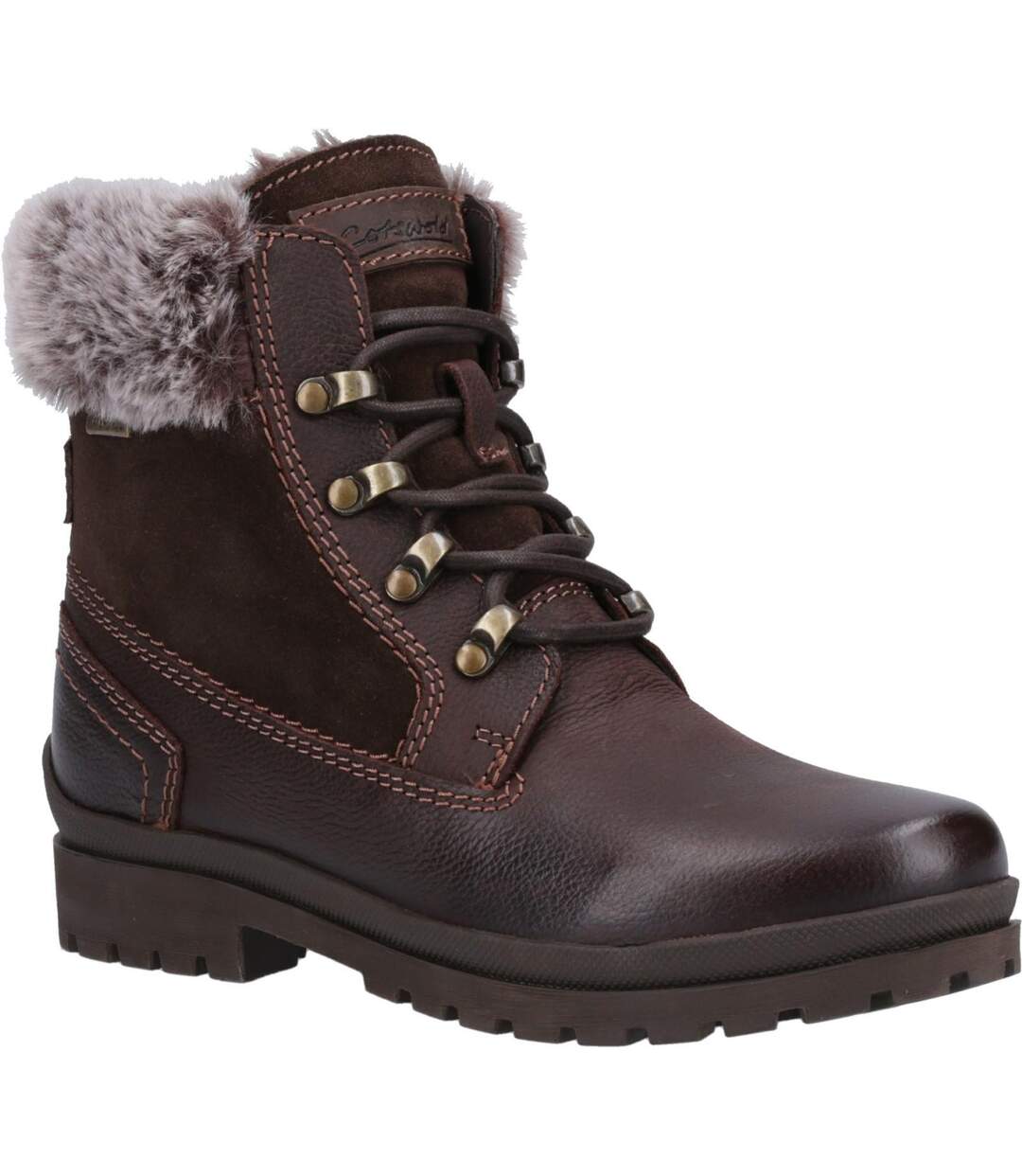 Bottines evenlode femme marron Cotswold-1