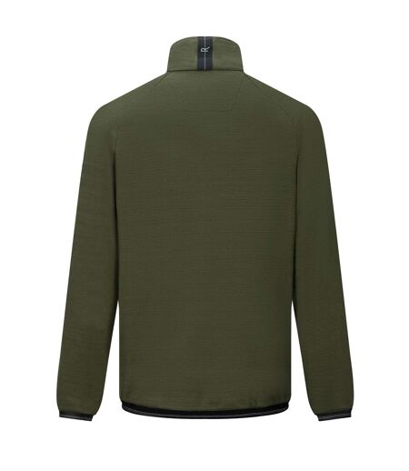 Mens Malton Full Zip Fleece Jacket Dark Khaki Regatta