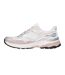 Womens/ladies Stamina Metallic Detail Leather Trainers White Pink Skechers-2