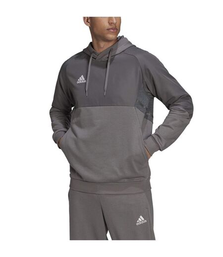 Sweat À Capuche Condivo Homme Gris Adidas