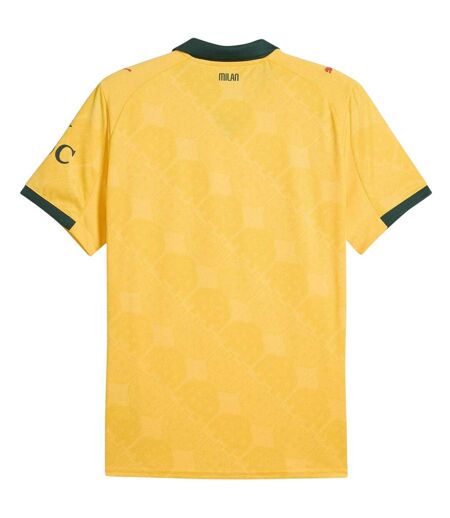 Mens 2025/2026 Ac Milan Third Jersey Yellow Green Puma