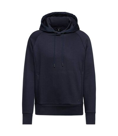 Sweat À Capuche T-stevenson Homme Bleu Foncé Boss