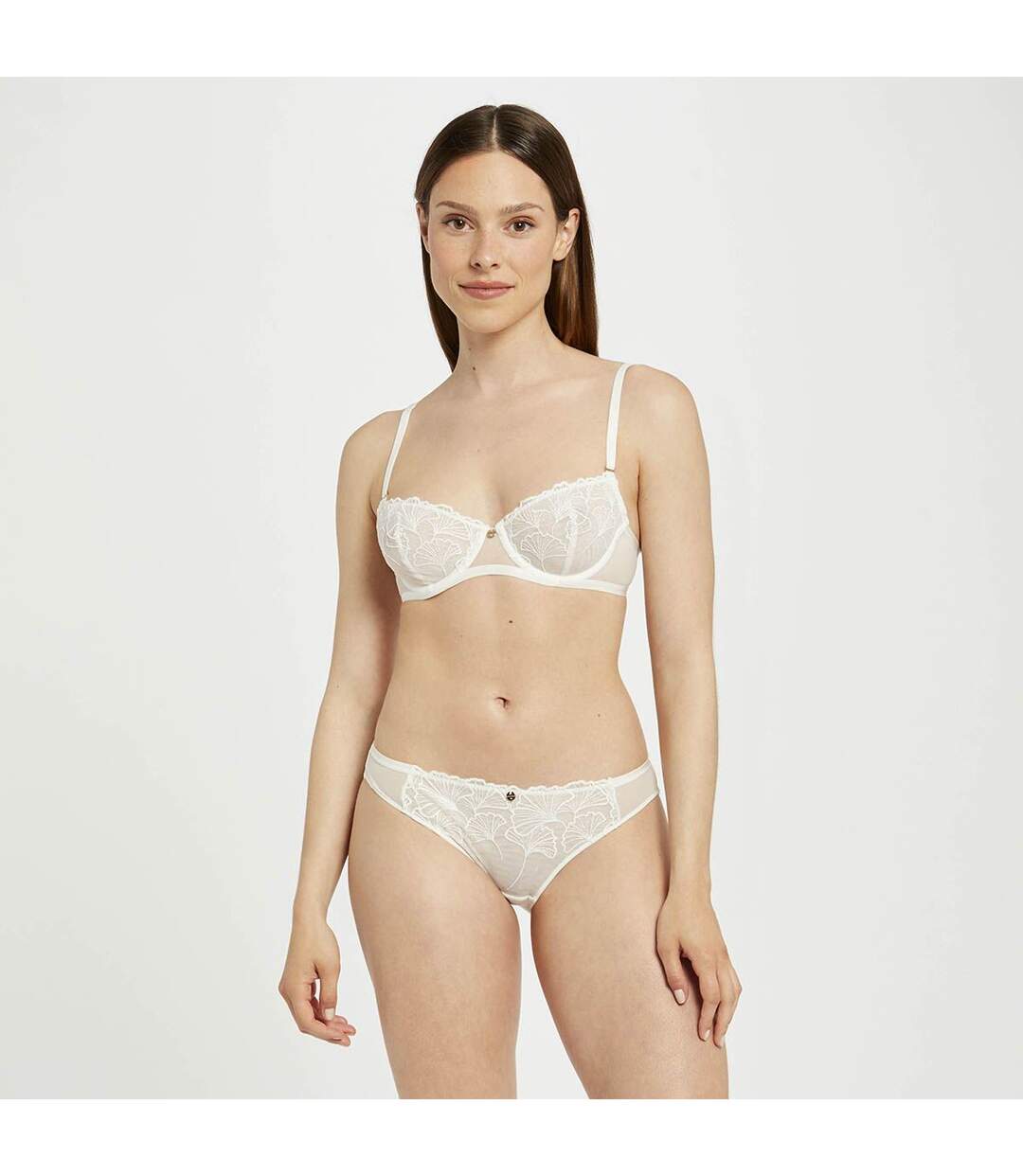 Soutien-gorge armature ivoire Maud