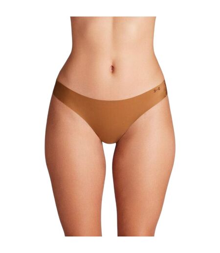 Lot De 3  Strings Motif/style Uni Femme Marron Under Armour