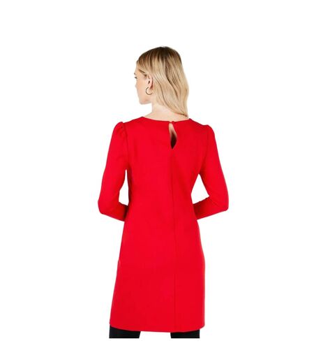 Robe droite femme rouge Principles