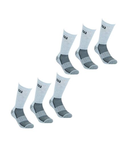 Lot de 6 paires de chaussettes mi-hautes homme Access Wilson