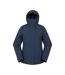 Womens/ladies Mallory Short Waterproof Padded Jacket Blue Mountain Warehouse-1