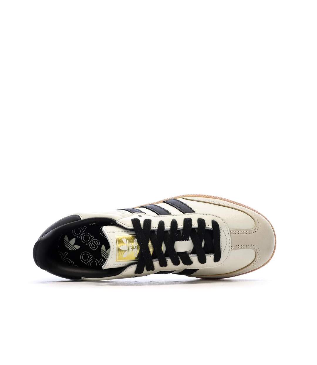 Samba baskets beige/noir femme adidas-4