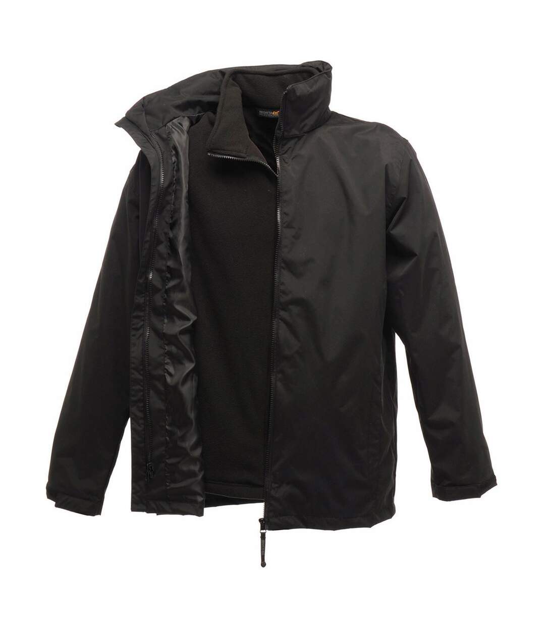 Parka veste imperméable 3 en 1 homme TRA150 - noir
