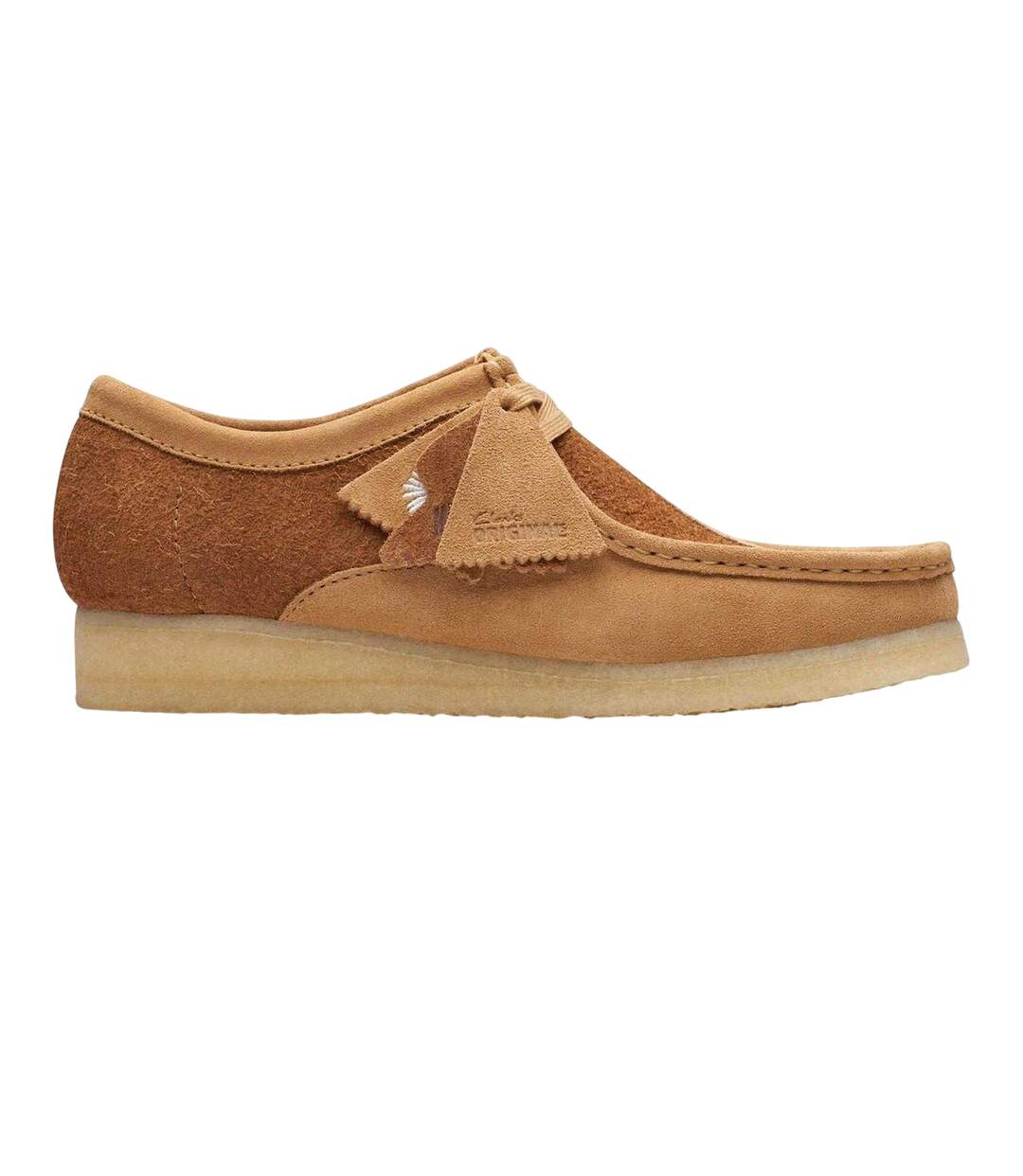 Chaussures Bateau Wallabee Homme Marron Clair Clarks Originals-1