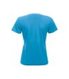 Clique Womens/Ladies New Classic T-Shirt (Turquoise)