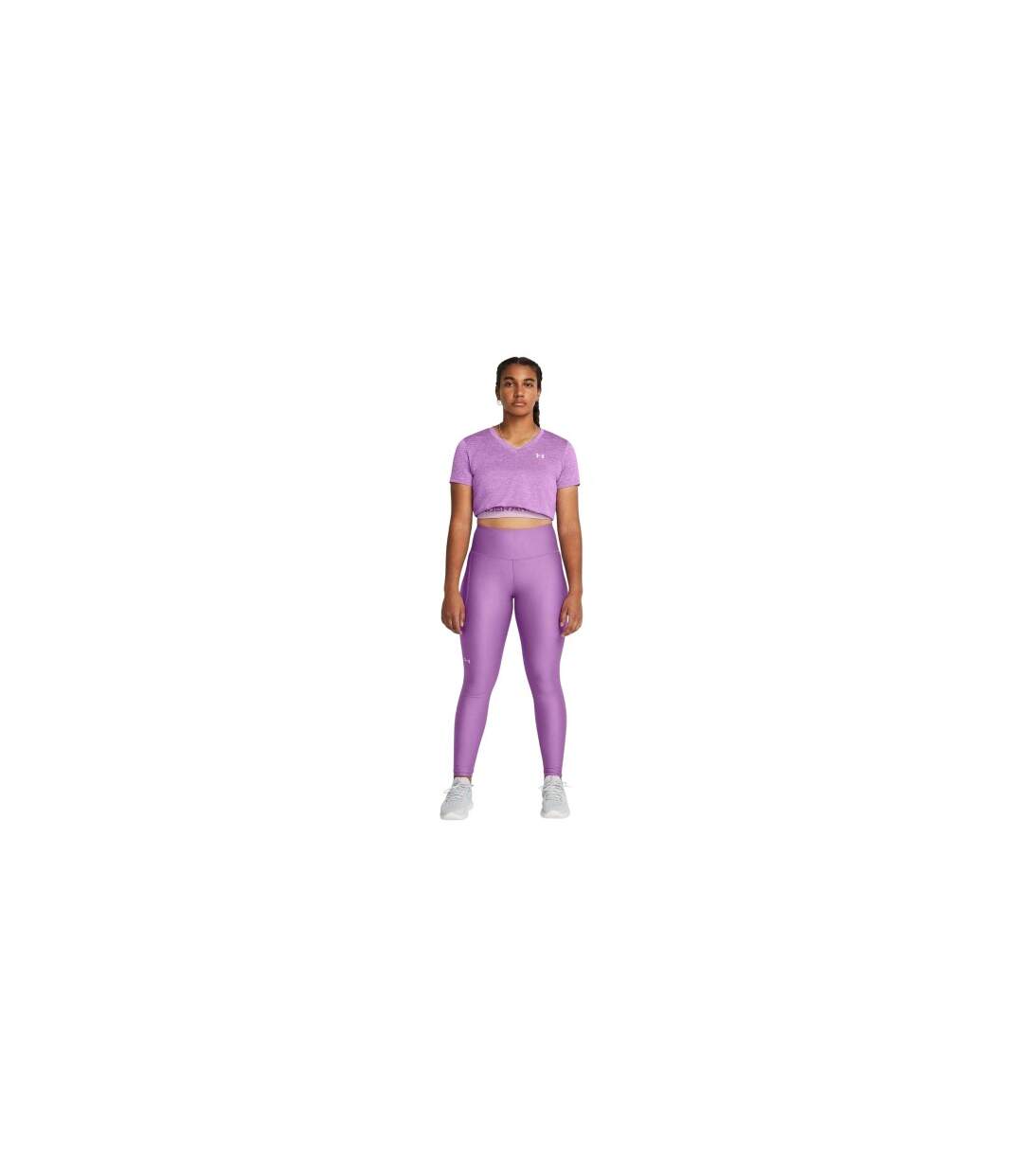 Collant Performance Femme Violet Under Armour-1