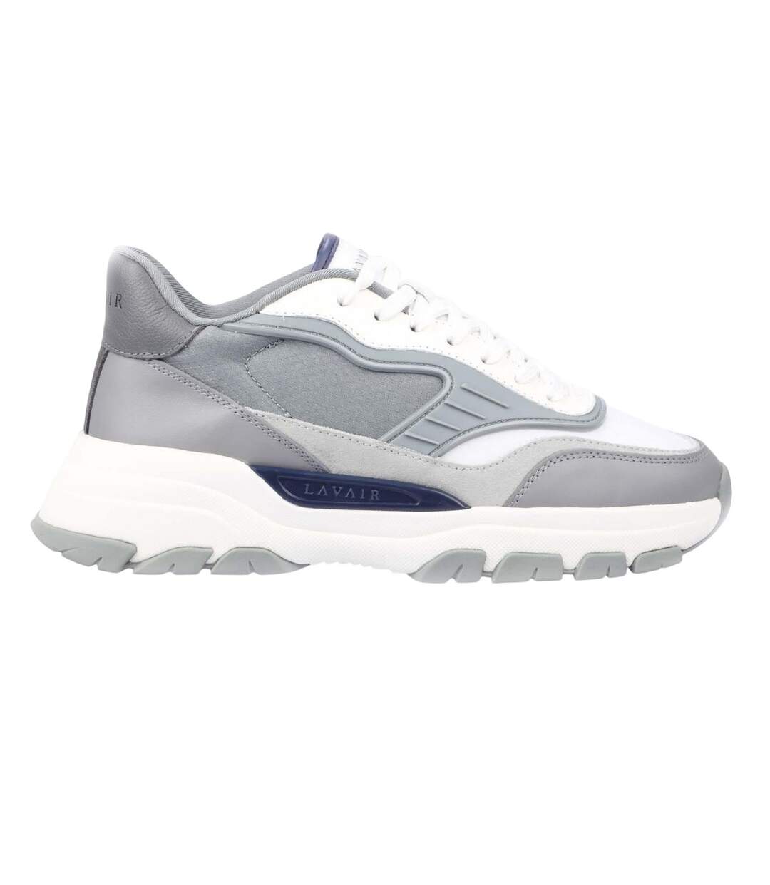 Baskets Pacific 2.0 Homme Blanc Gris Lavair-3