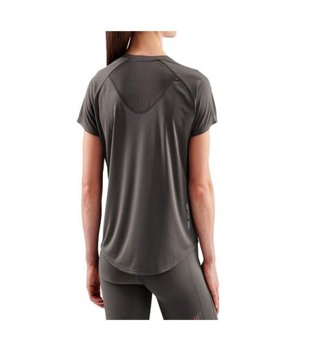 T-shirt  Femme Anthracite Skins