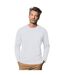 T-shirt à manches longues classique homme blanc Stedman-2