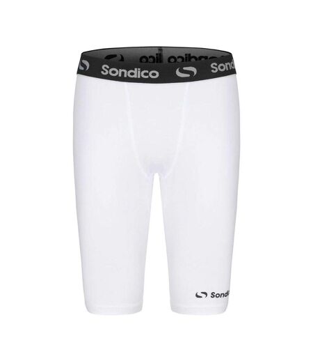 Mens Core 9 Compression Shorts White Sondico