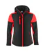 Veste Softshell Prime Femme Noir Rouge Printer-1