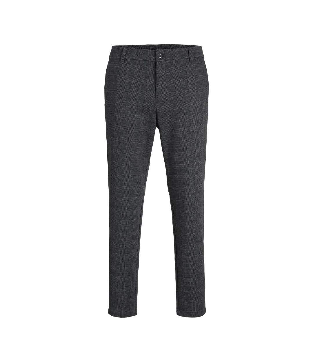 Pantalon gris à carreaux homme jack & jones jpstace - l-1