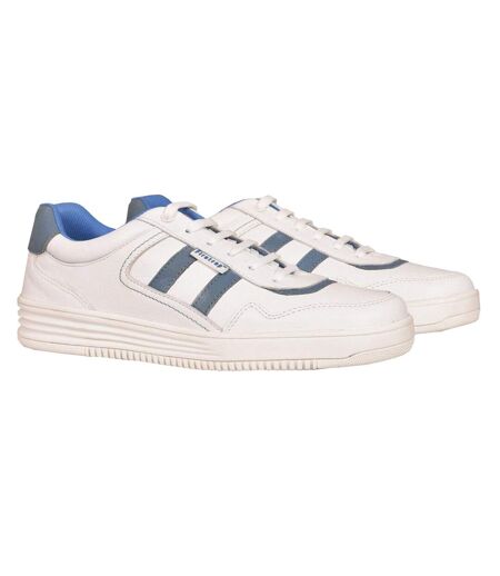 Chaussures À Roulettes Skate Femme Blanc Bleu Firetrap