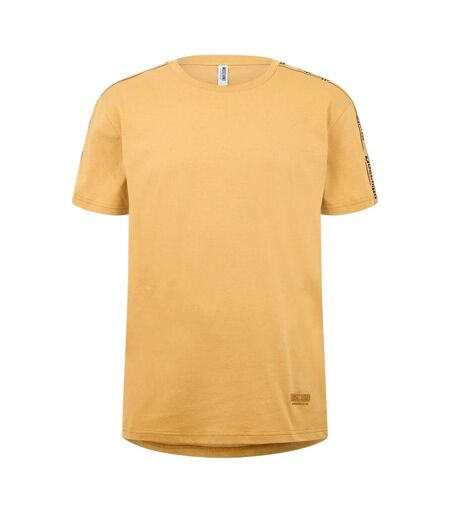 T-shirt Motif/style Lettrage Tape Homme Marron Moschino