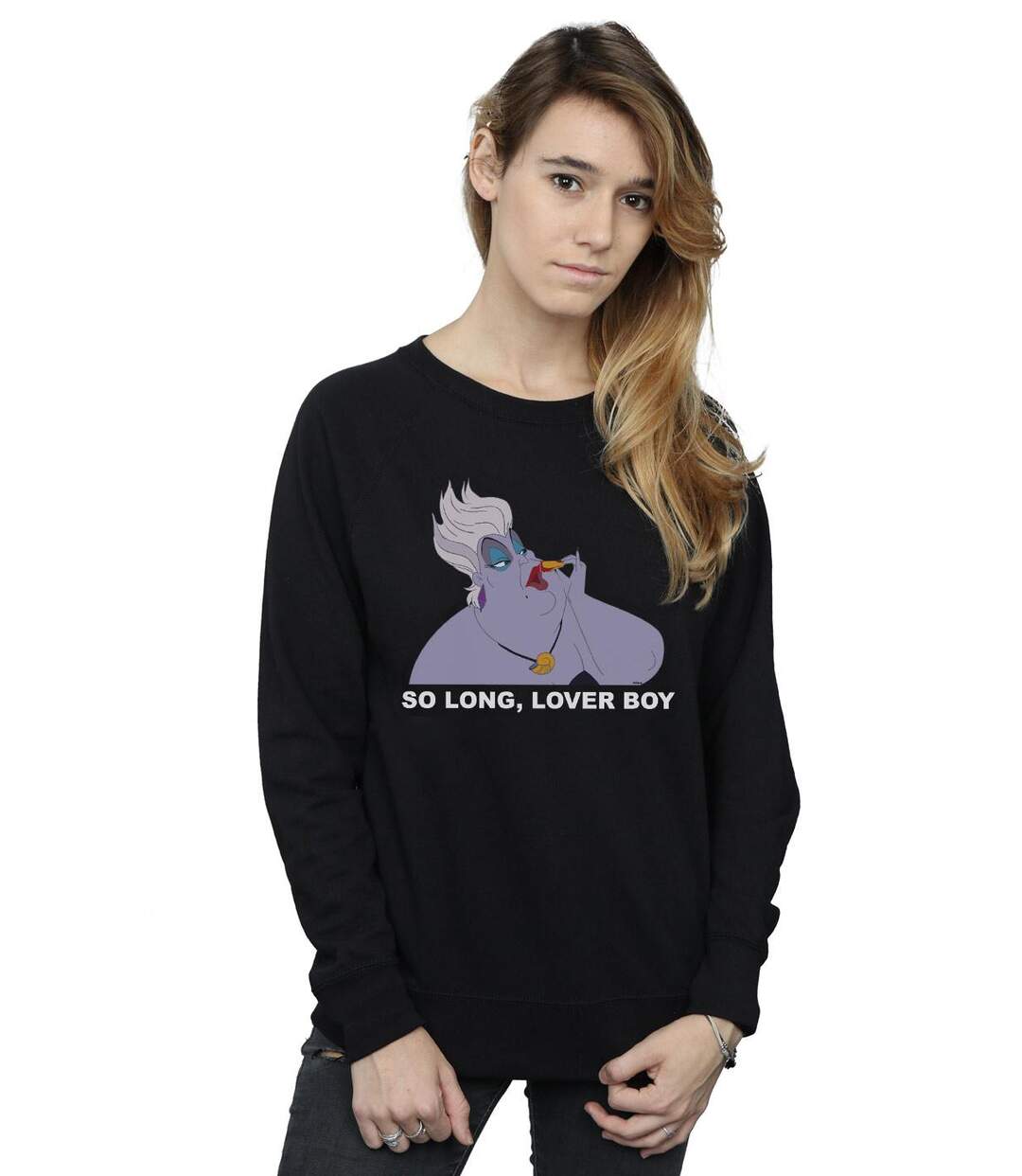 Disney - Sweat THE LITTLE MERMAID URSULA SO LONG - Femme (Noir) - UTBI12991-2
