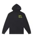 Unisex Adult Fewer Dreams Graphic Print Hoodie Black Rose London-2