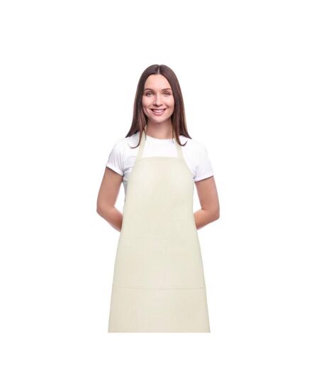 Khana cotton full apron one size off white Seasons