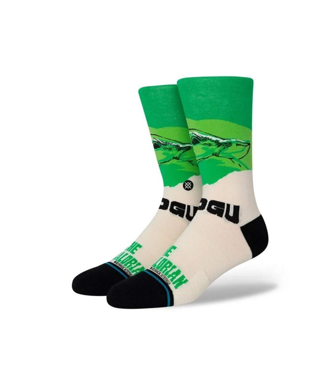 STANCE Chaussettes Homme Coton GROGU WEST Vert Beige STAR WARS-1