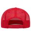 Casquette trucker blanc / rouge Yupoong-2