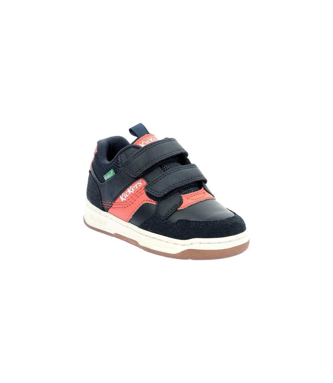 Basket Cuir Enfant Kickers Kickbiking-3
