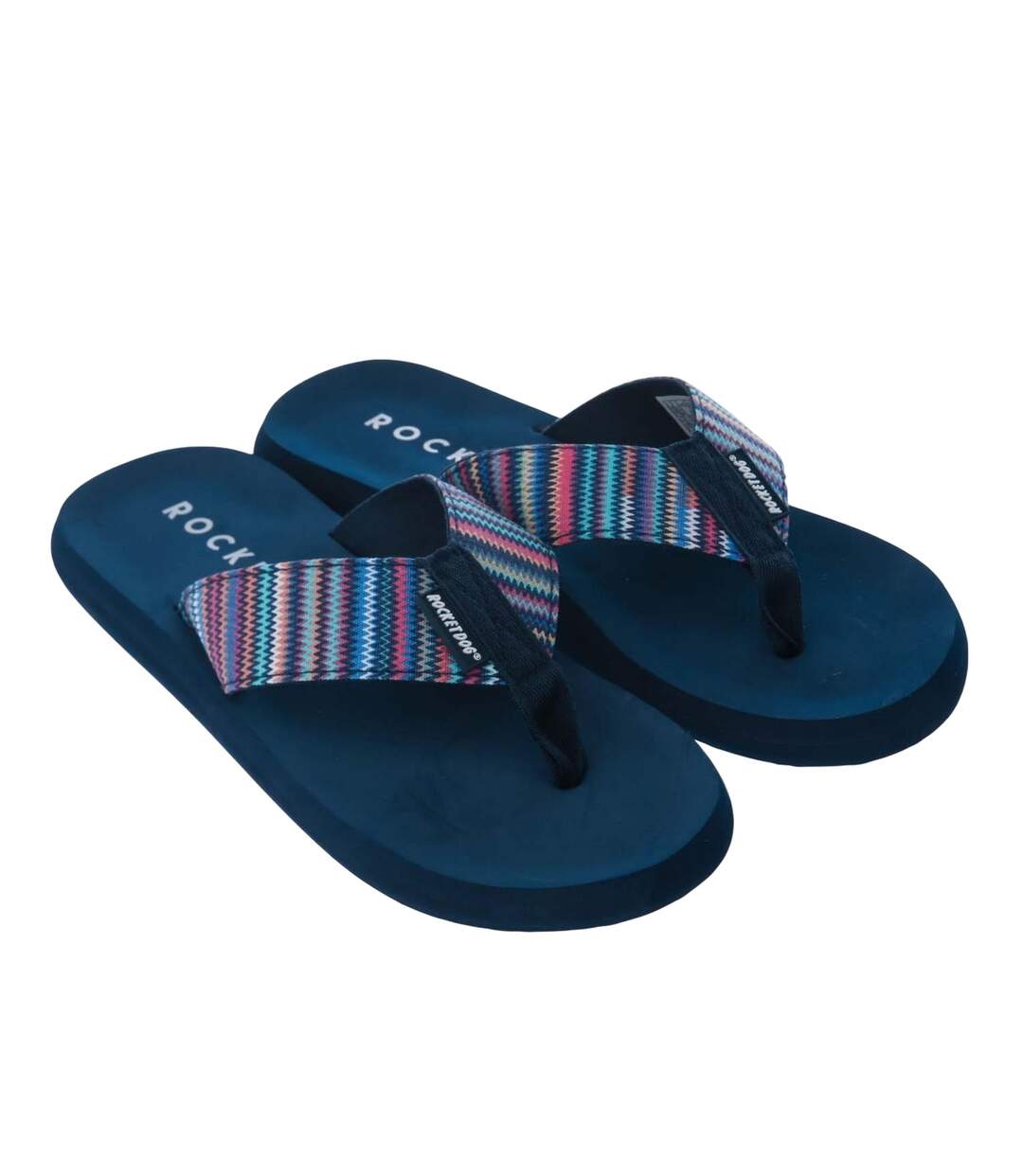 Tongs Adios Stark Femme Bleu Marine Rocket Dog-1