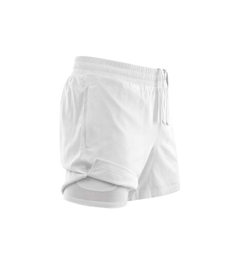 Short De Course Homme Blanc Spiro