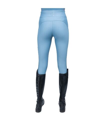 Collant d´équitation ednam femme bleu ardoise Coldstream